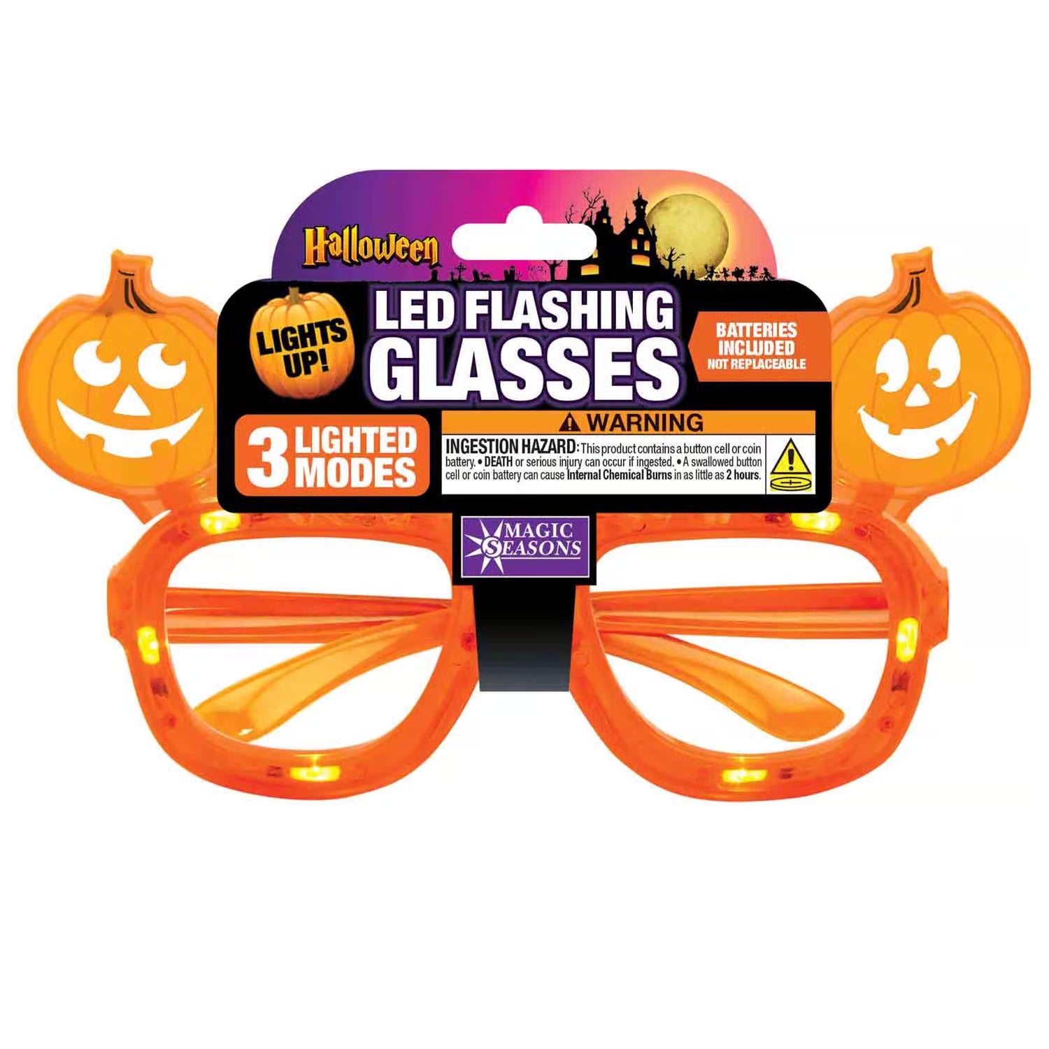 Halloween Light Up Glasses