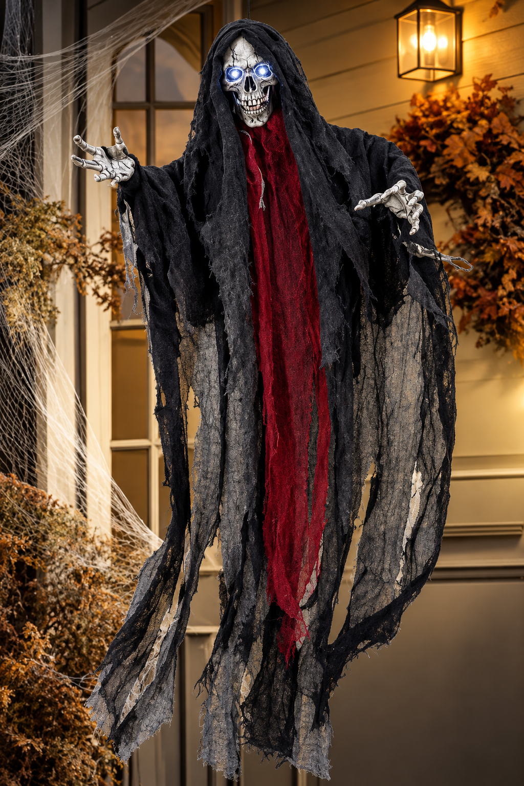 47in Hanging Animated Reaper
