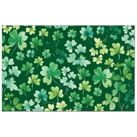 Shamrocks   24 Premium Paper –  Placemat 17" x 11"