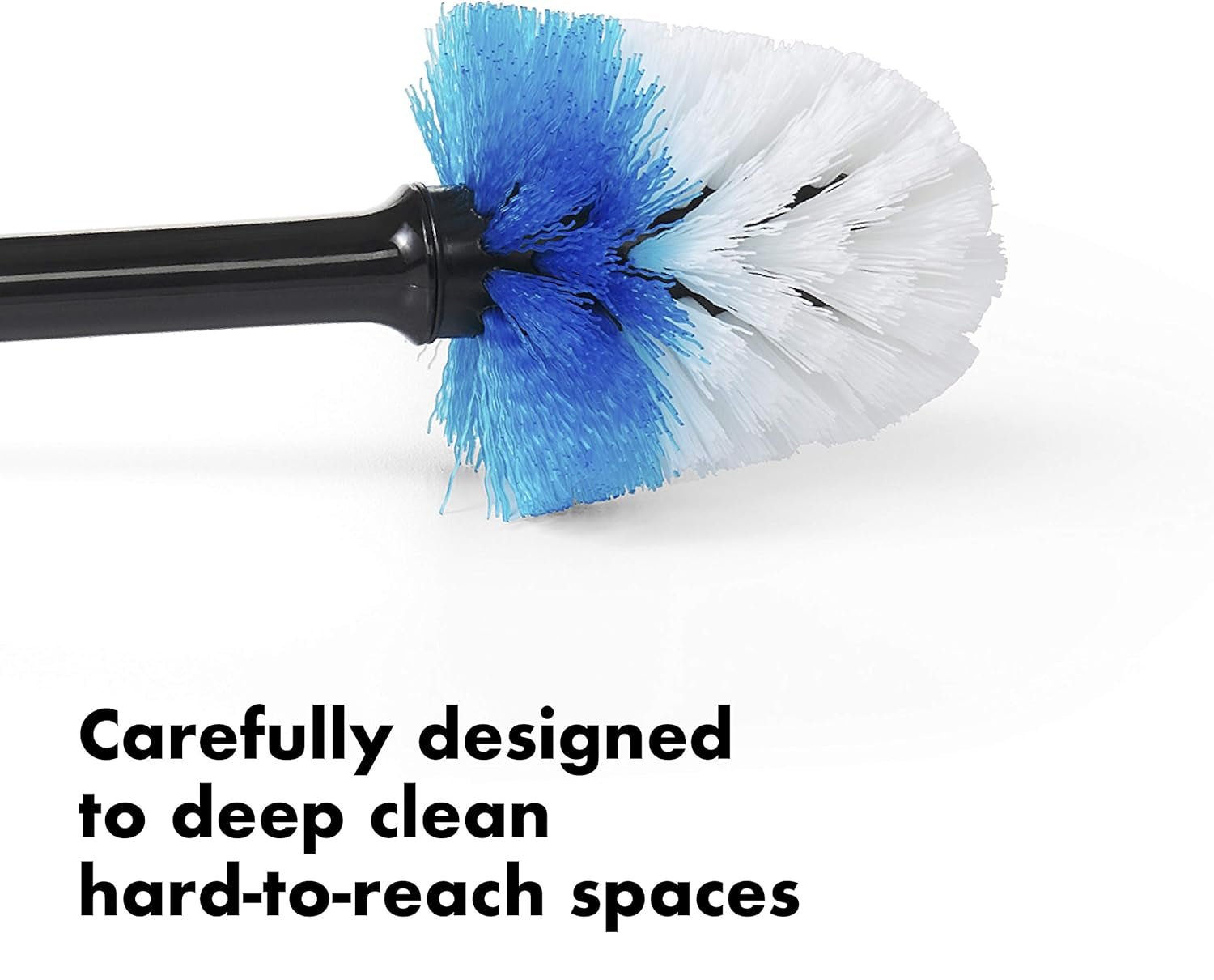 Compact Toilet Brush & Canister Black