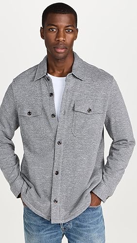 Sweater Knit Shirt Jacket Charcoal Heather