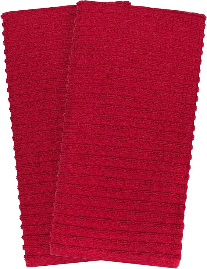 Solid Kitchen Towel Paprika 18 x 28