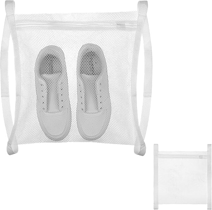 Wash and Dry Shoe Bag - White