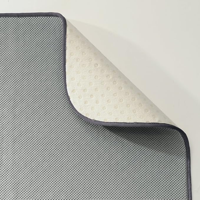 Dry Bath Mat 18 x 24 Pewter