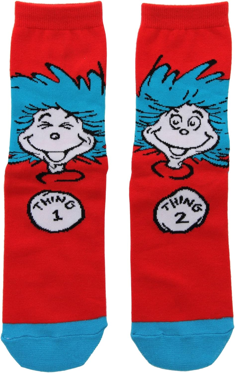 Crew Thing 1 &  Thing 2  Socks