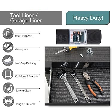 Heavy Duty Grip Premium Black 18 in x 4ft