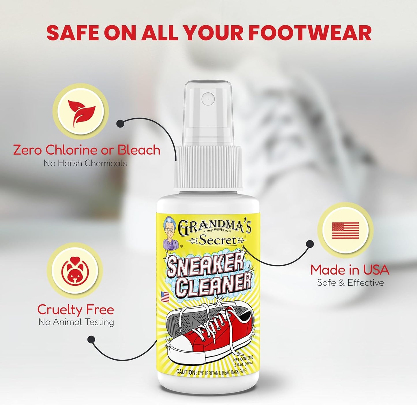 Grandma's Secret Sneaker Cleaner - 3oz