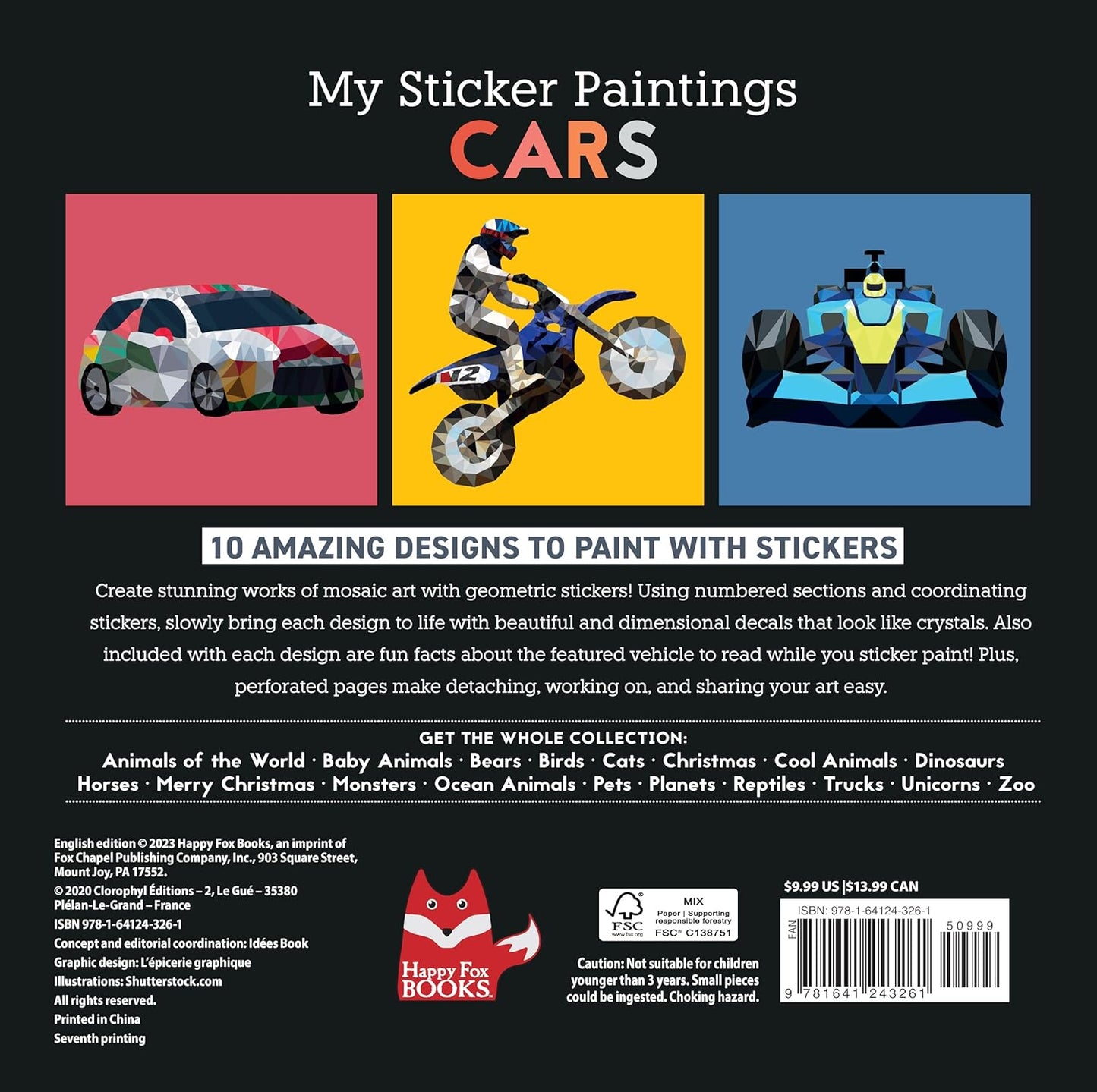 My Sticker Paintings: Cars