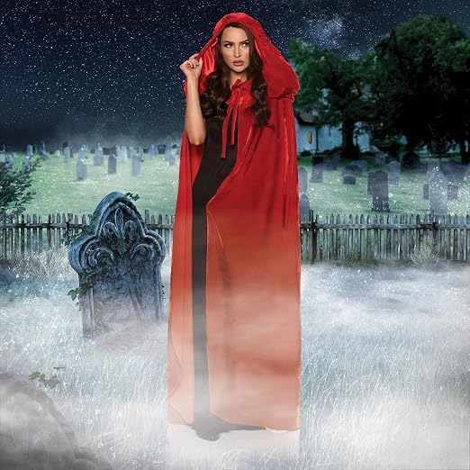 Velvet Cape with Deluxe Hood