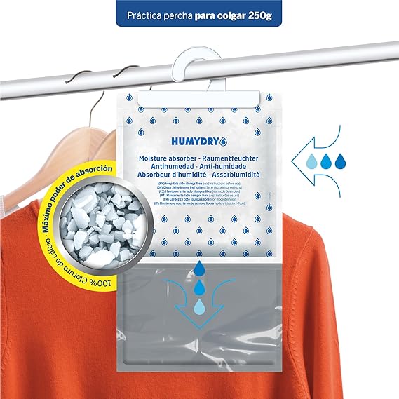 Percha Antihumedad & Ambientador 2x250g