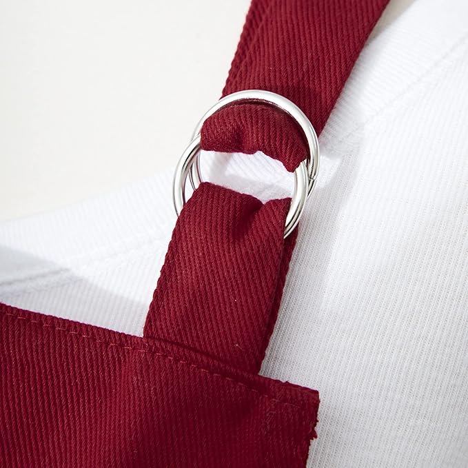 Solid Apron Paprika  28 x 34