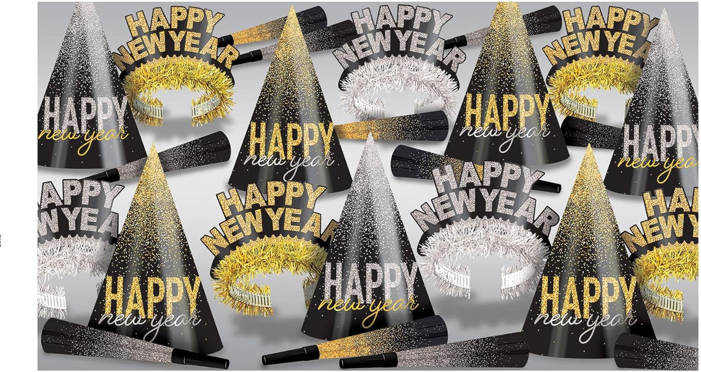 Midnight Burst Silver & Gold Assortment Set