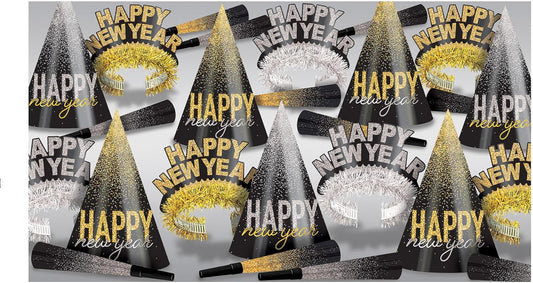 Midnight Burst Silver & Gold Assortment Set