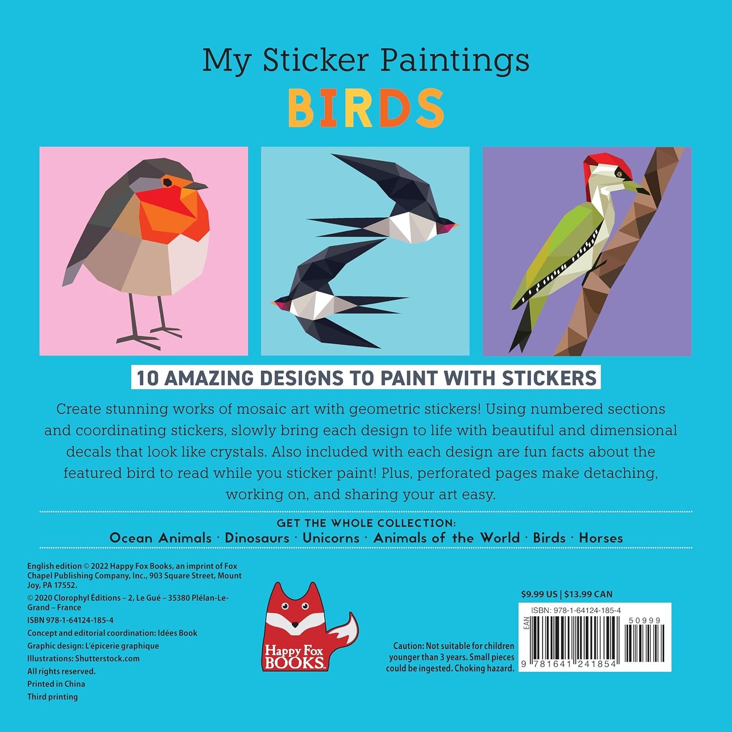 My Sticker Paintings: Birds