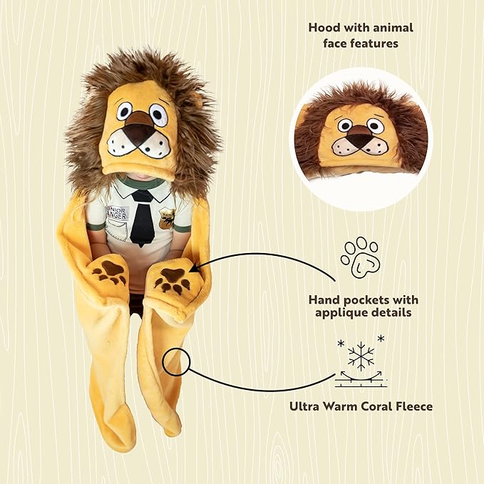 Lion Critter Blanket