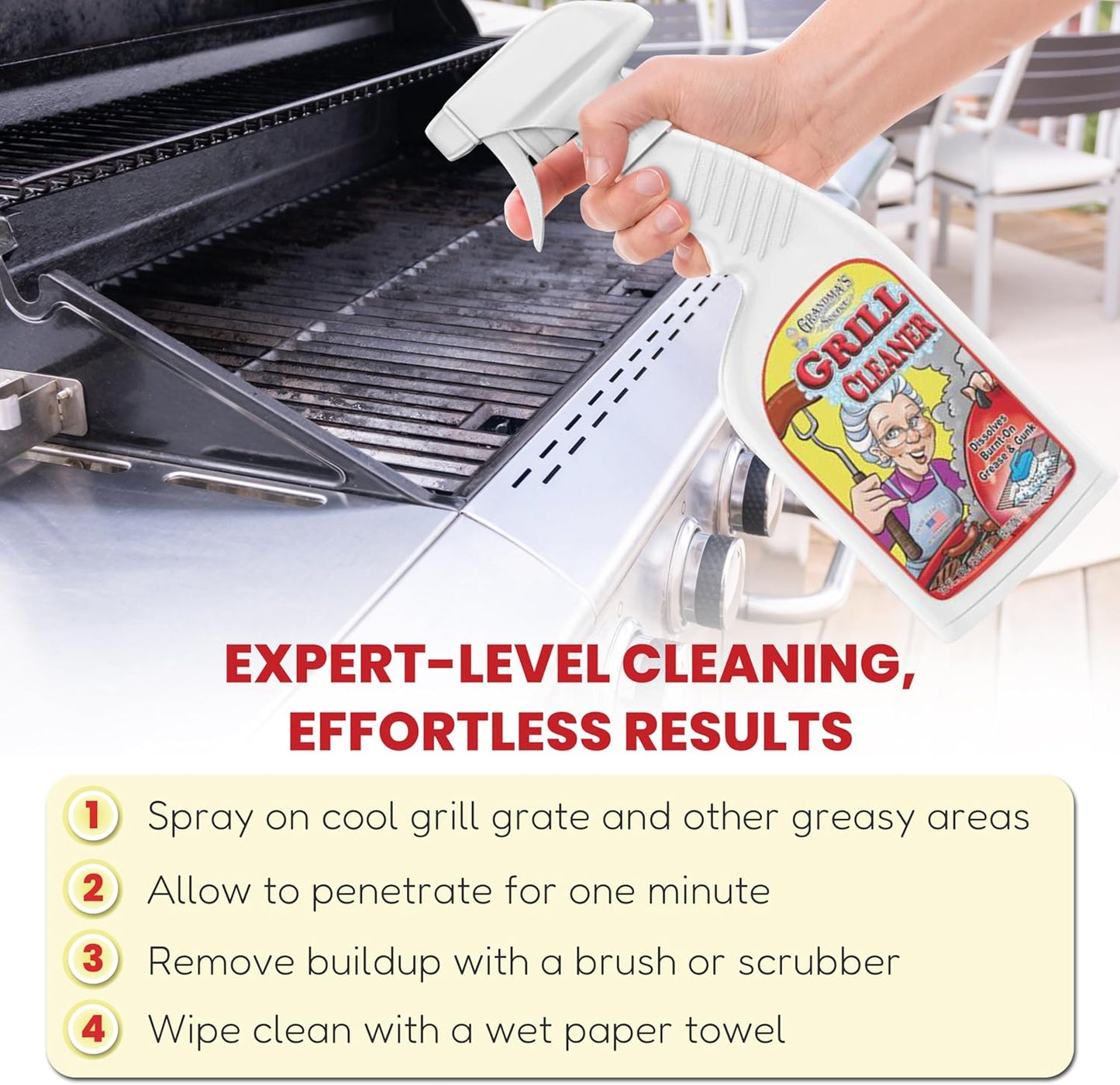 Grandma's Secret Grill Cleaner 16oz