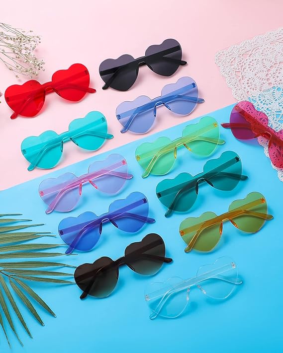Heart shaped sunglasses