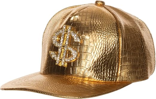 Hip Hop Metallic Hat