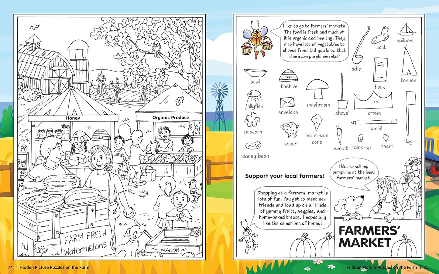 Hidden Picture Puzzles on the Farm