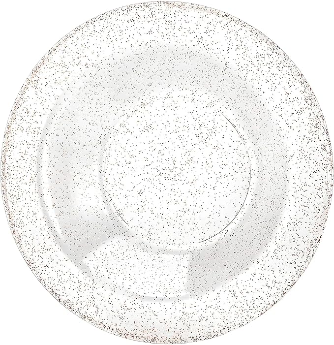 14 oz Bowl Glitter Rose Gold