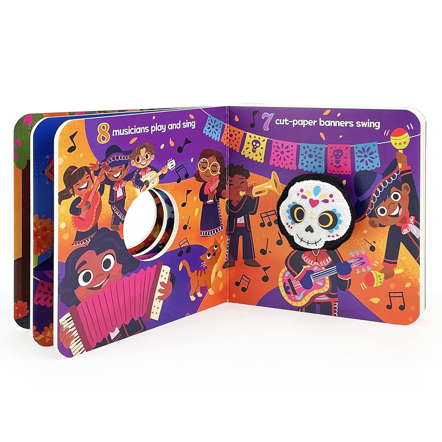 Día de los Muertos Toy Pupper Book