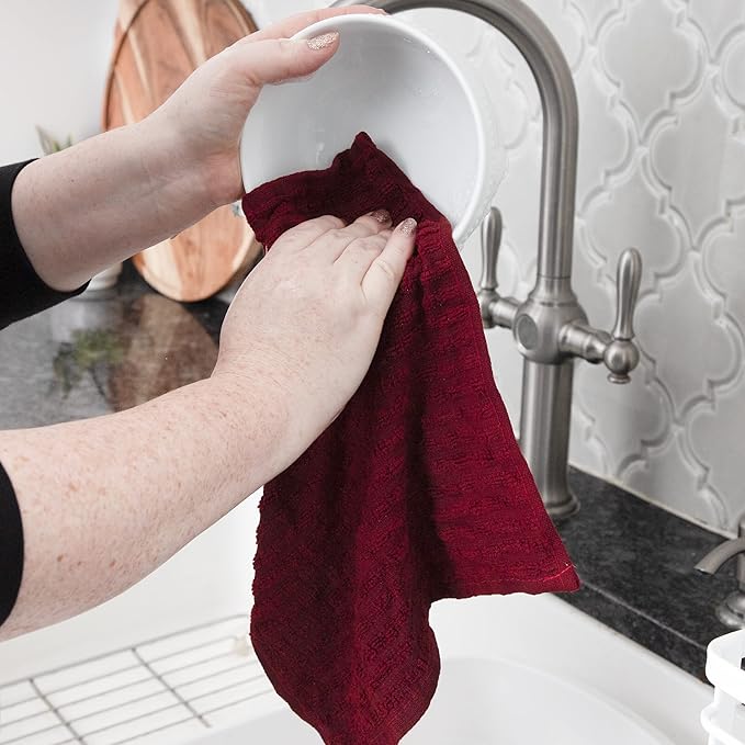 Solid Dish Cloth Paprika 12 x 13.75