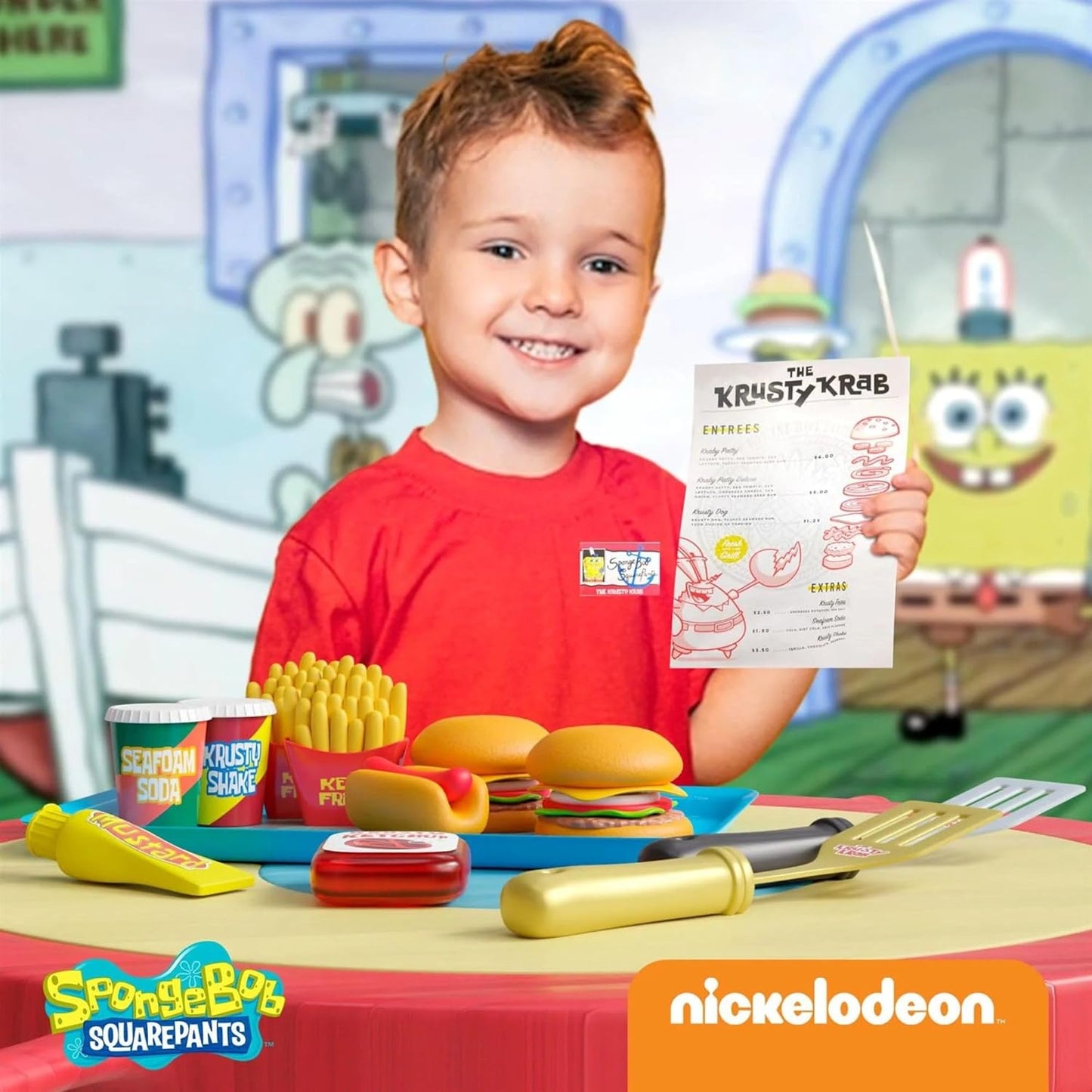 Spongebob Krabby Patty Playset