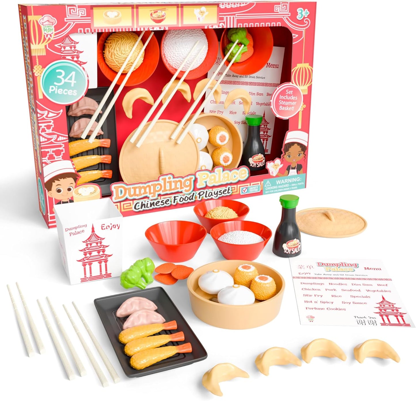 Dumpling Palace Chinese Food Set