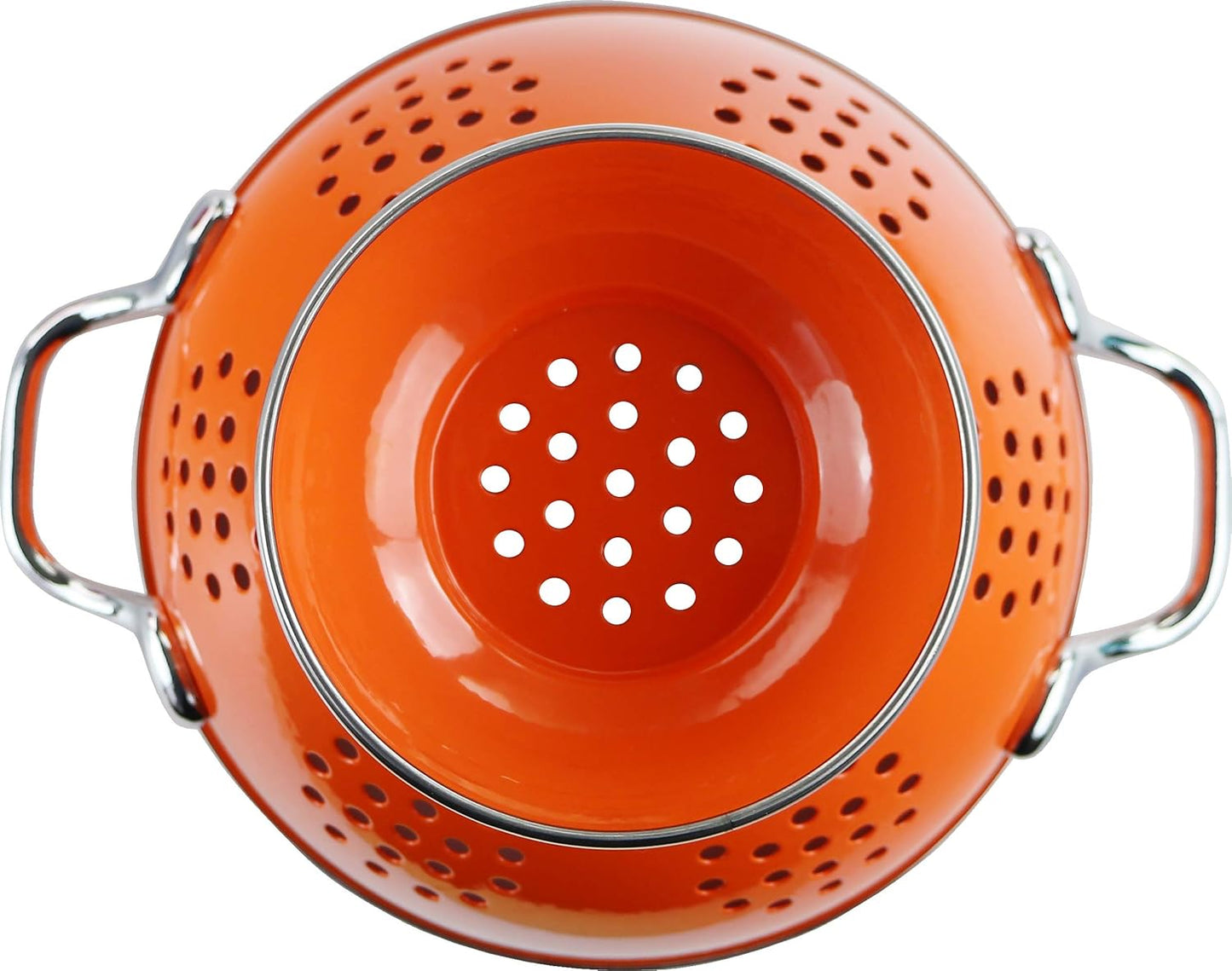 3QT Colander Orange