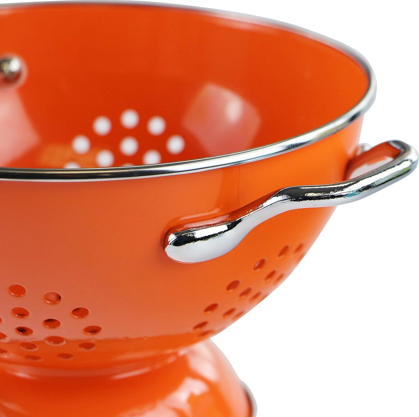 3QT Colander Orange