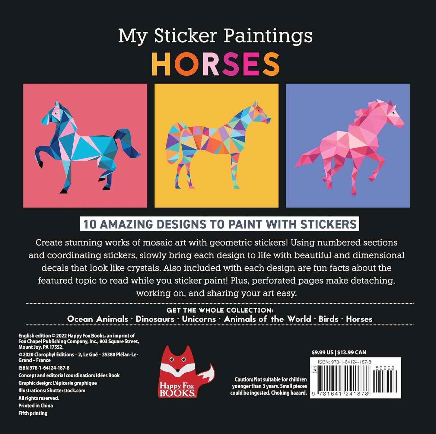 My Sticker Paintings: Horses