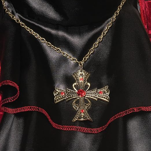 Vampire Cross Necklace
