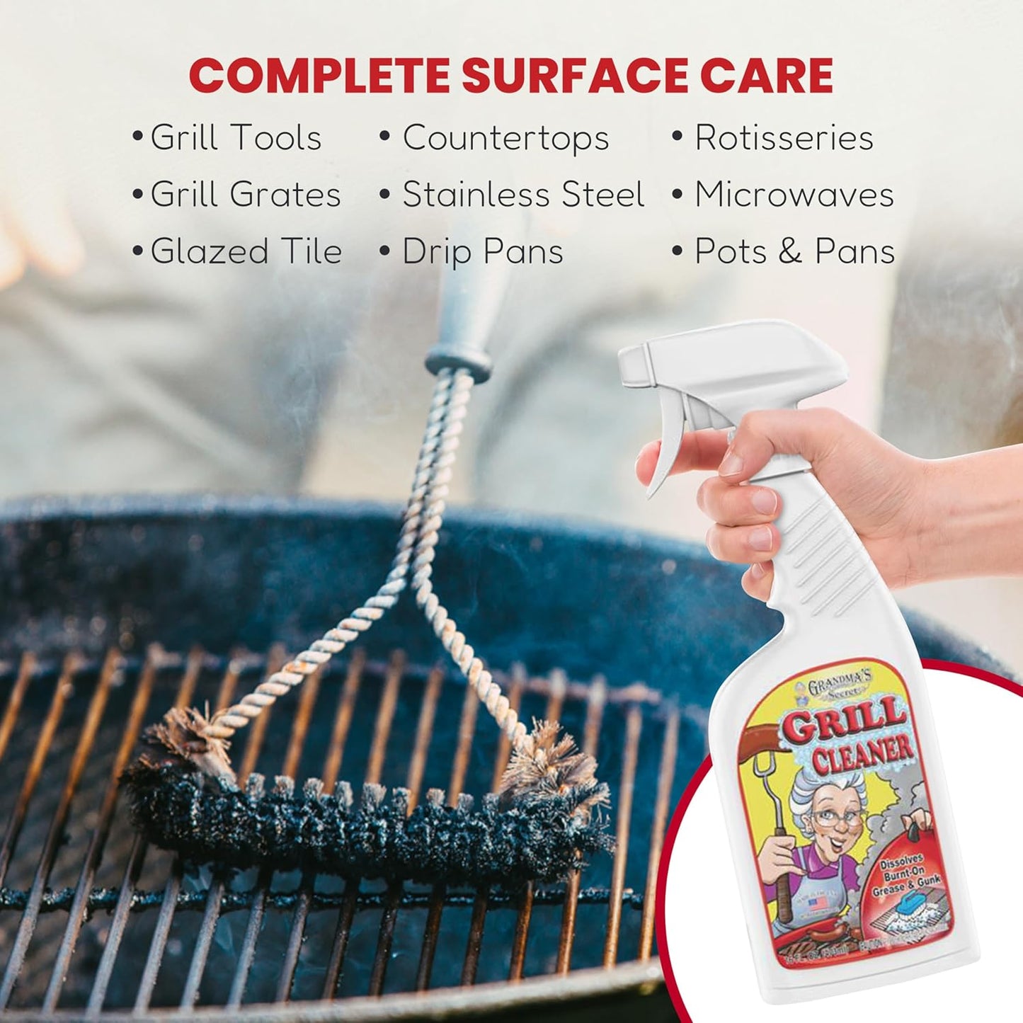 Grandma's Secret Grill Cleaner 16oz