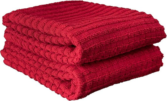 Solid Kitchen Towel Paprika 18 x 28