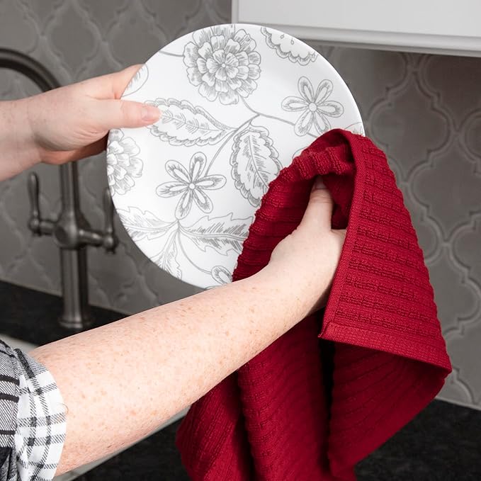 Solid Kitchen Towel Paprika 18 x 28
