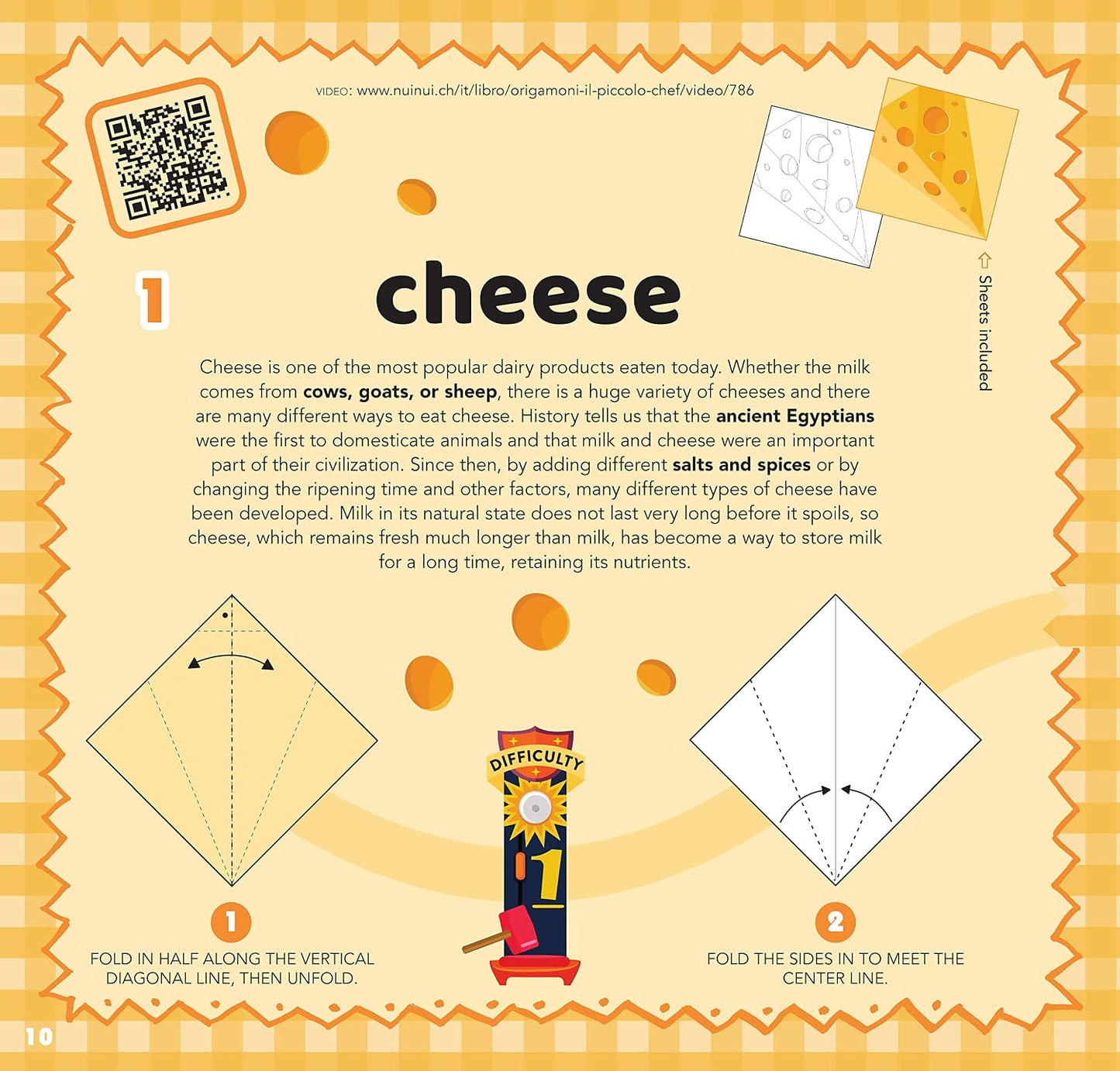 Super Fun Food Origami for Kids