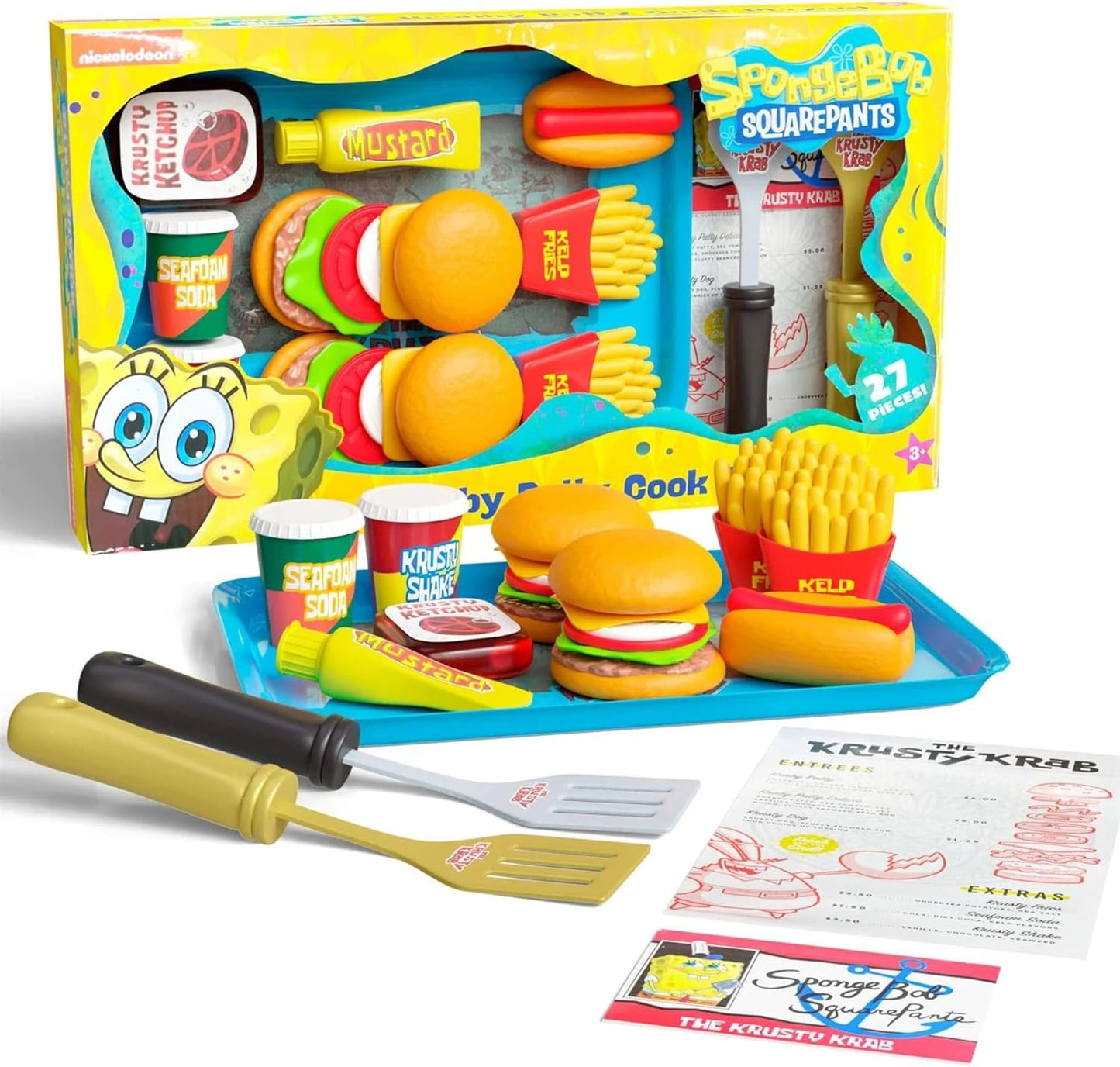 Spongebob Krabby Patty Playset