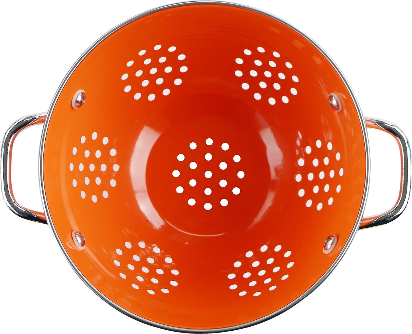 3QT Colander Orange