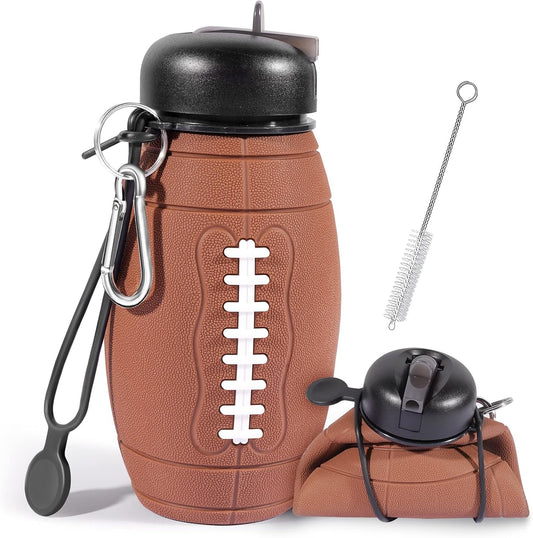 600ML Foldable Bottle Rugby