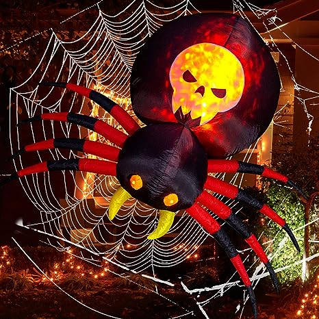 6FT Long Inflatable Spider