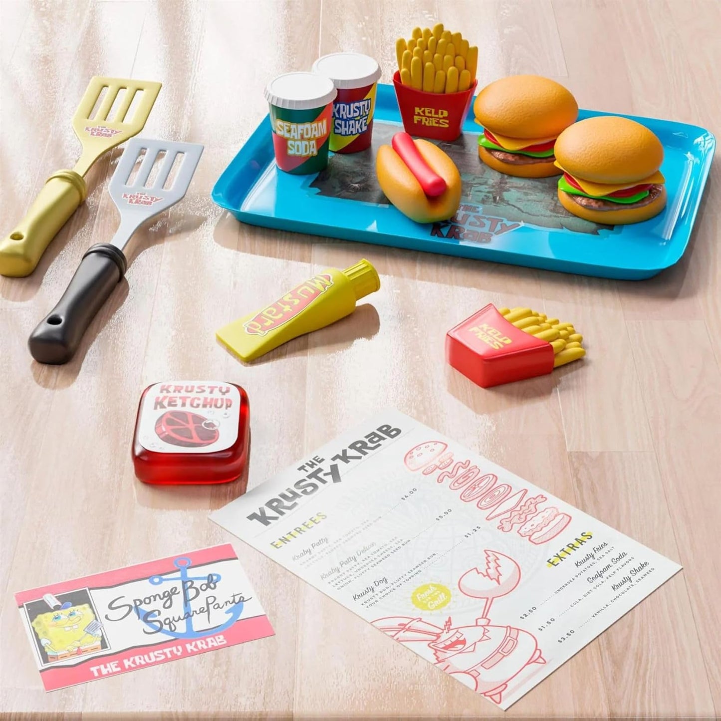 Spongebob Krabby Patty Playset