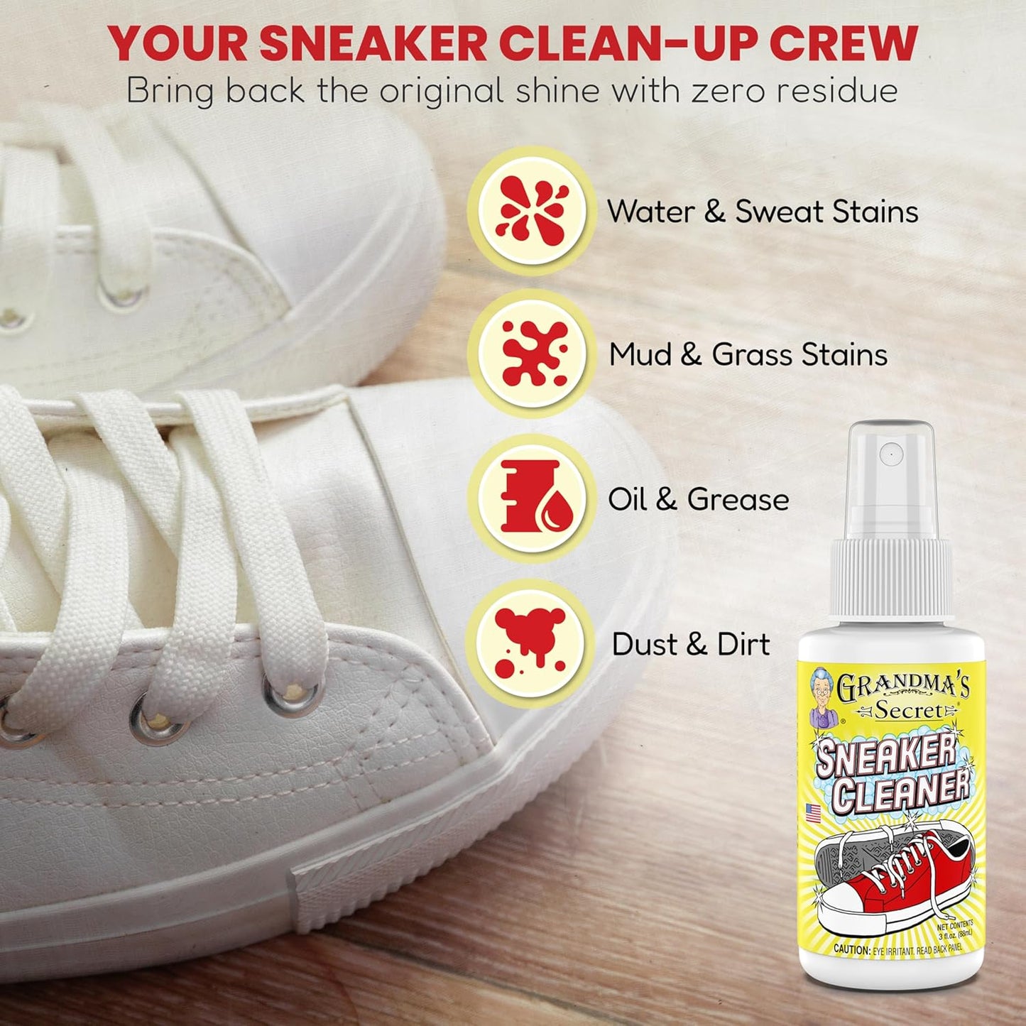 Grandma's Secret Sneaker Cleaner - 3oz