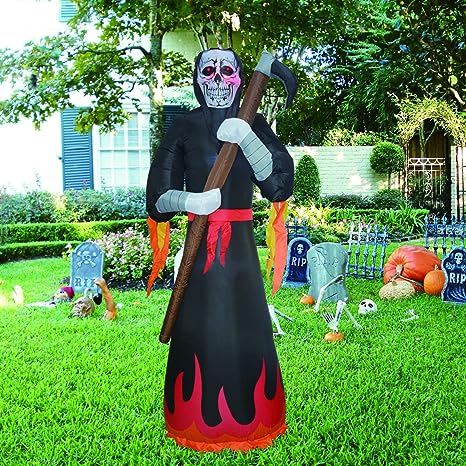 8FT Tall  Inflatable Grim Reaper