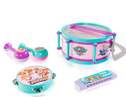 Paw Patrol Girls 7pc Band Drums