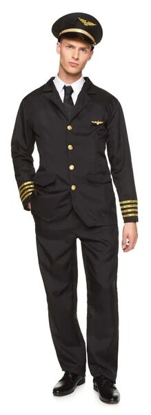 Adult Airline Pilot Costume