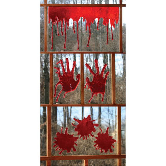 3-D Bloody Window