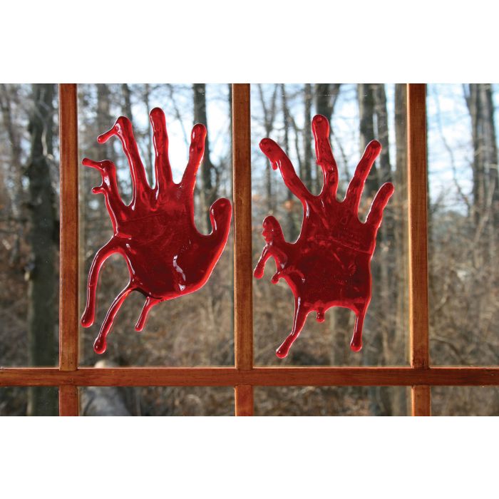 3-D Bloody Window