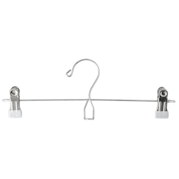 White/Chrome S/6 Pant & Skirt Gel Hanger