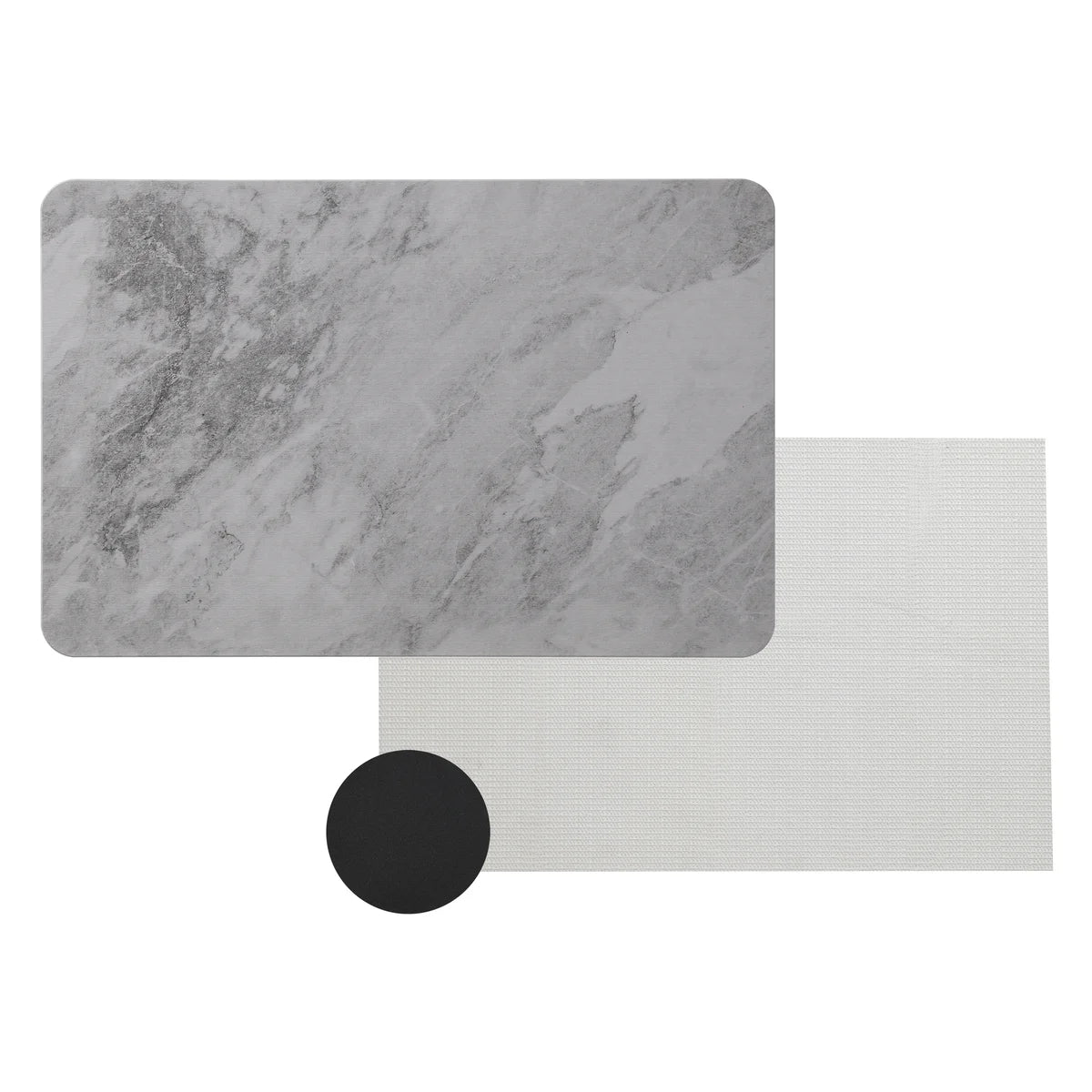 Grey Marble - Stone Bath Mat