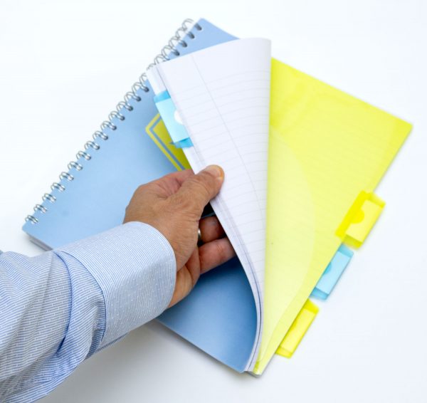 Blue Pastel Project Book B5 Size